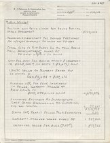 Calculation Sheet of Land Value